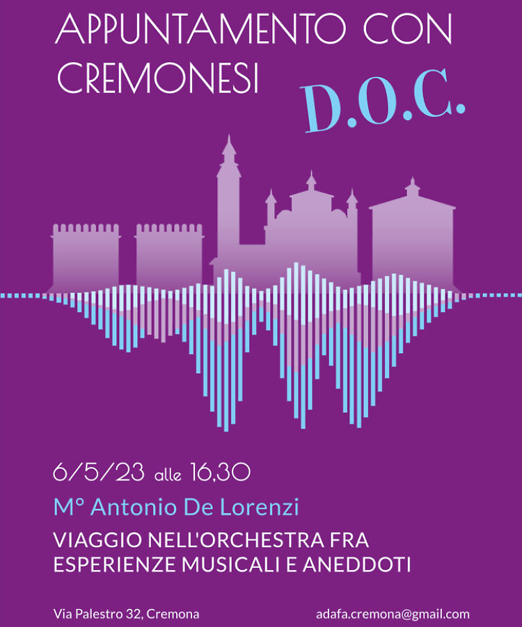 Viaggio nell’orchestra fra esperienze musicali e aneddoti