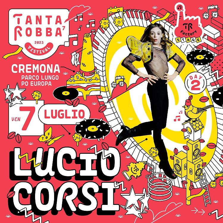 Lucio Corsi ospite al Tanta Robba Festival