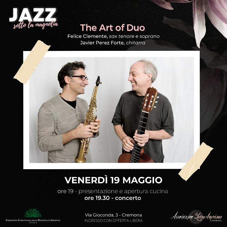 The art of Duo. Concerto di Felice Clemente e Javier Perez Forte