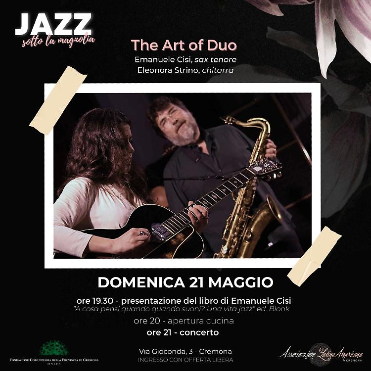 Emanuele Cisi: presentazione libro e concerto con Eleonora Strino
