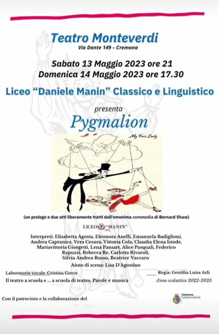 Spettacolo "Pygmalion"