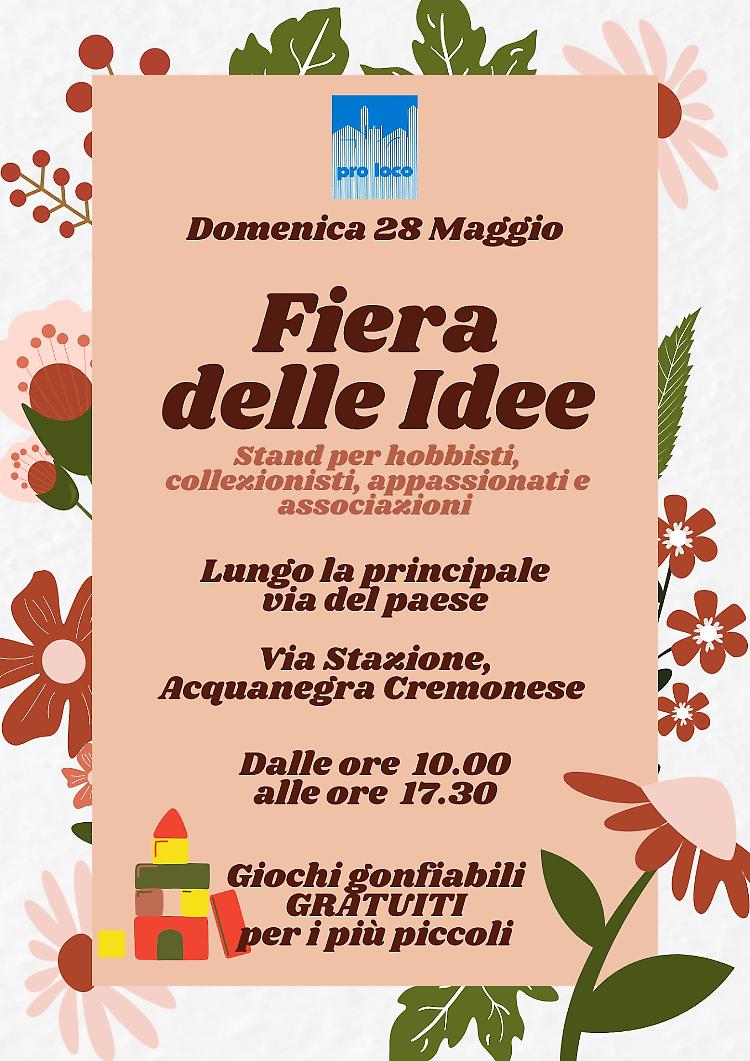 Fiera delle idee ad Acquanegra Cremonese