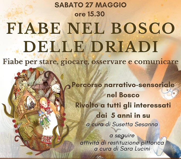 Fiabe nel bosco delle Driadi