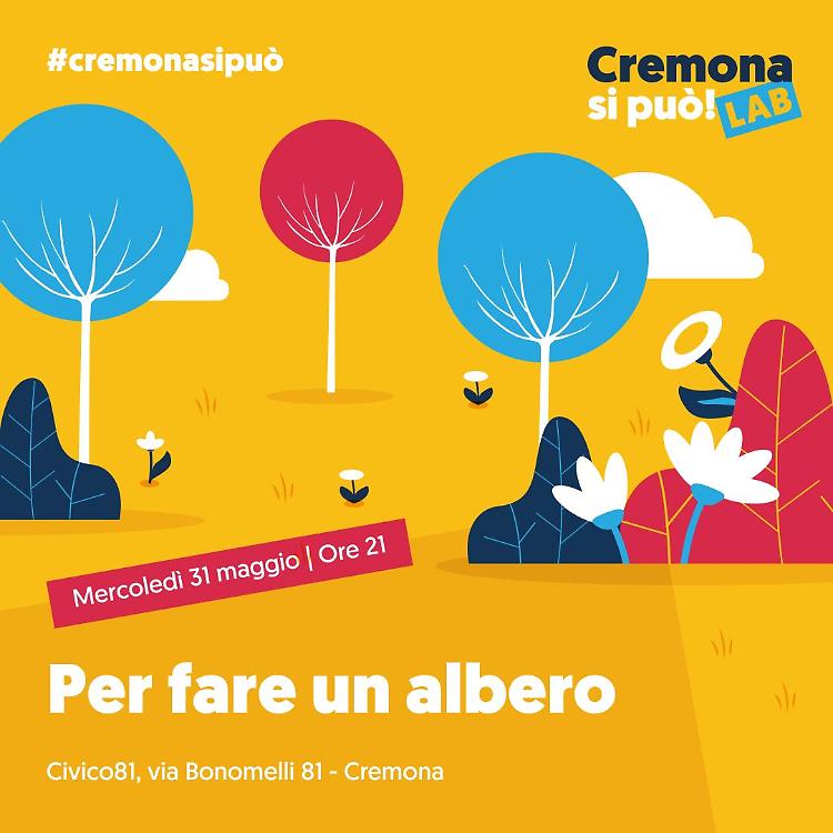Evento "Per fare un albero"