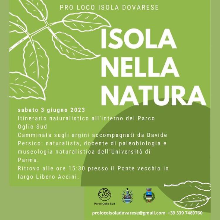 Camminata sugli argini "Isola nella natura"