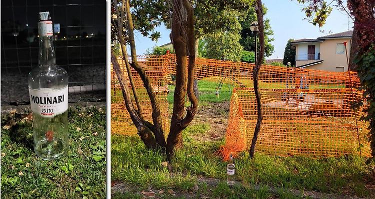 Ragazzini di 12-13 anni ubriachi nel parco chiuso, genitori convocati in Comune