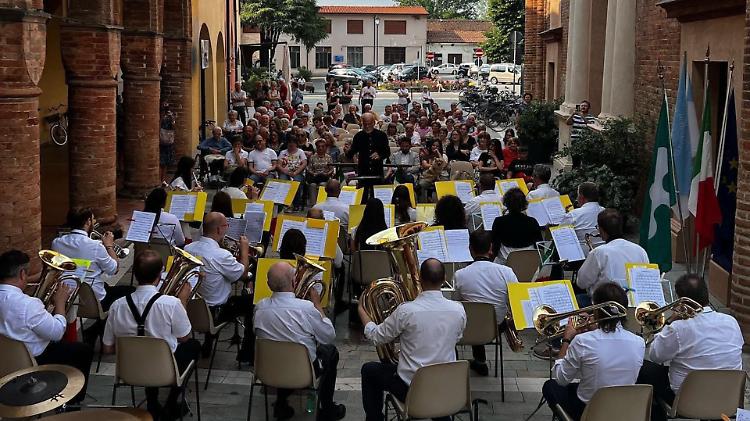 Musica solidale, il corpo bandistico omaggia la Romagna