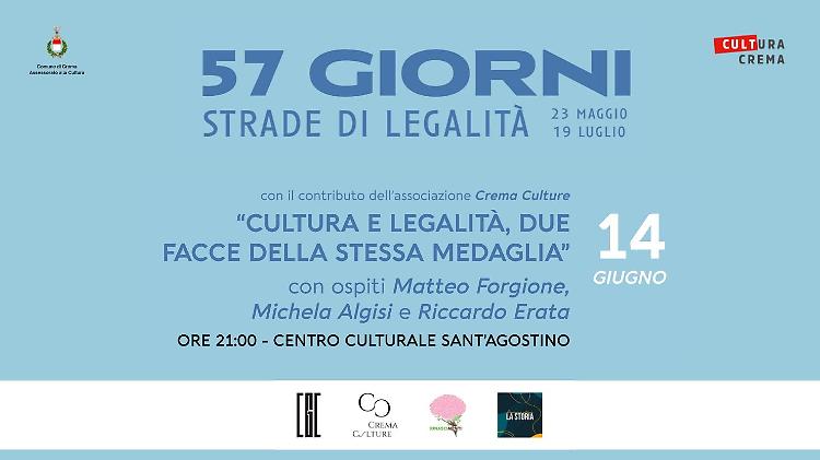 Torna il progetto "57 giorni - strade di legalità"