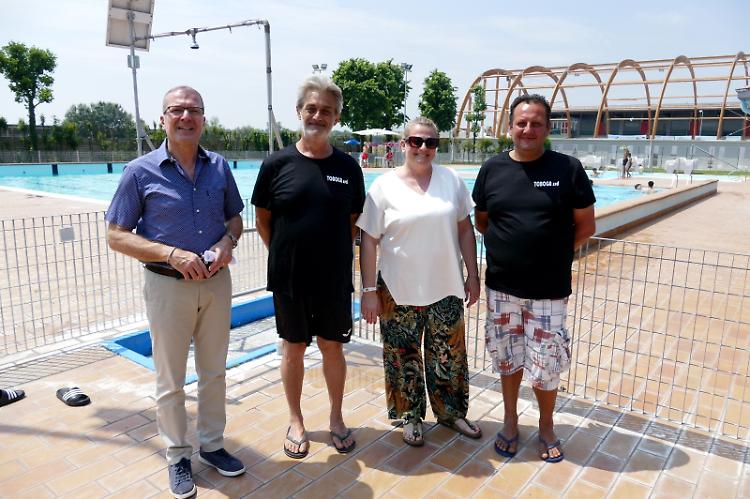 Riaperta la piscina comunale, il sindaco Priori: "Vinta la scommessa"