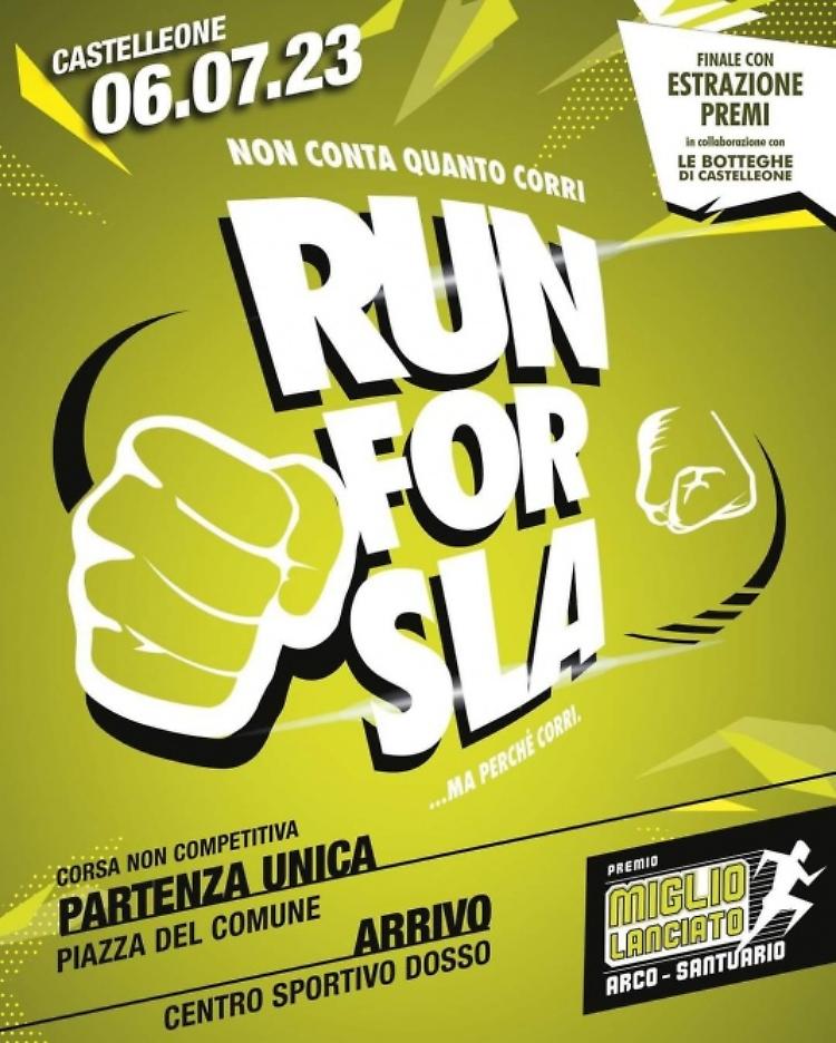 Run For SLA - Manifestazione podistica contro la SLA
