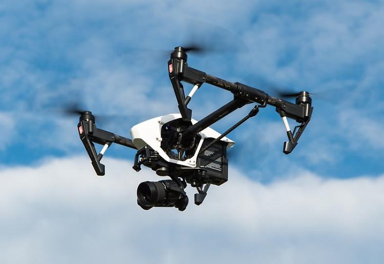 Con il drone città più sicura