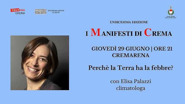 Incontro "Perchè la terra ha la febbre?" con Elisa Palazzi