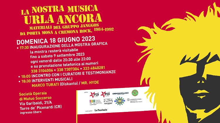 Esposizione "La nostra musica urla ancora"