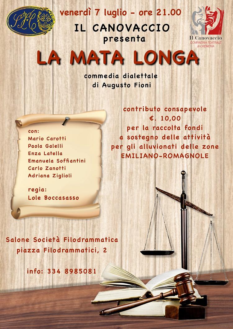 Spettacolo teatrale "La Mata Longa" - Compagnia Il canovaccio