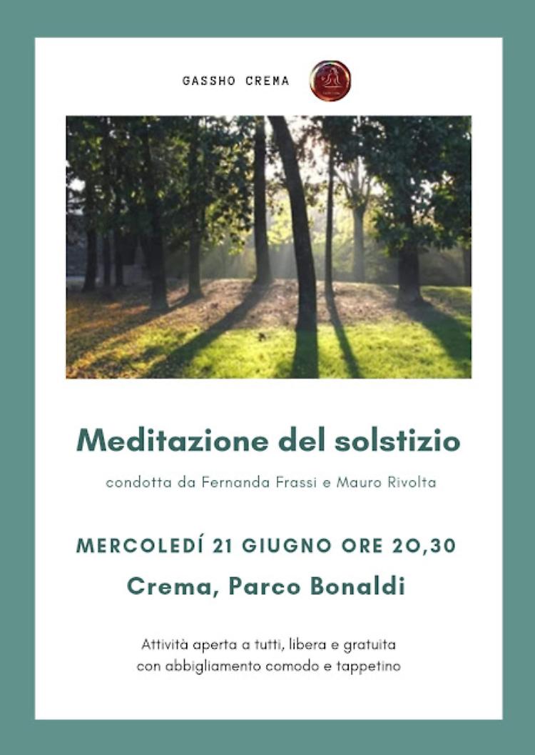 Meditazione del solstizio