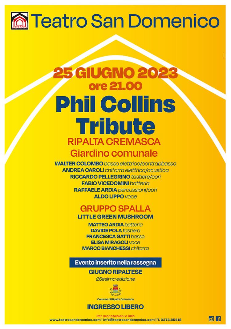 Concerto della band "Phil Collins Tribute"