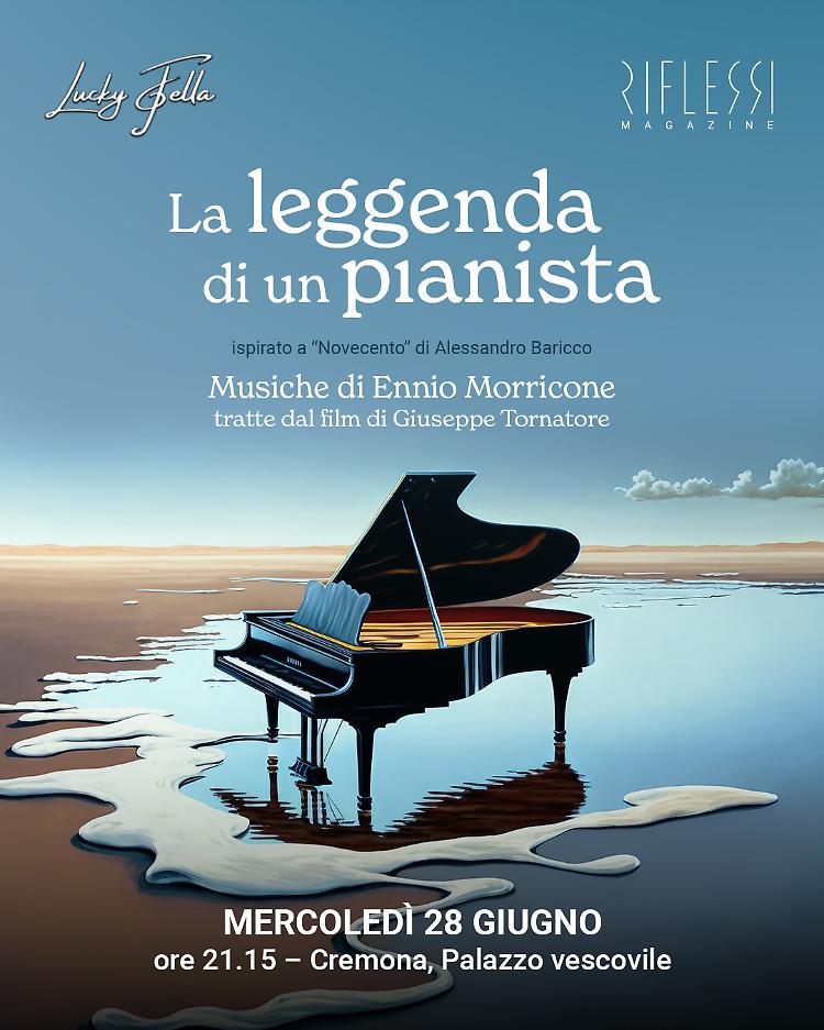 "La leggenda di un pianista" uno spettacolo tra teatro e musica