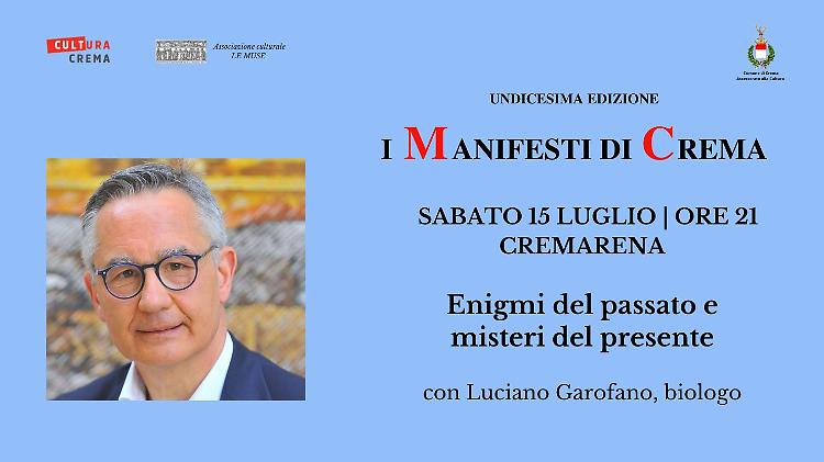 "Enigmi del passato e misteri del presente" con Luciano Garofano