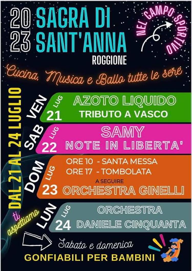 Torna la Sagra di Sant'Anna