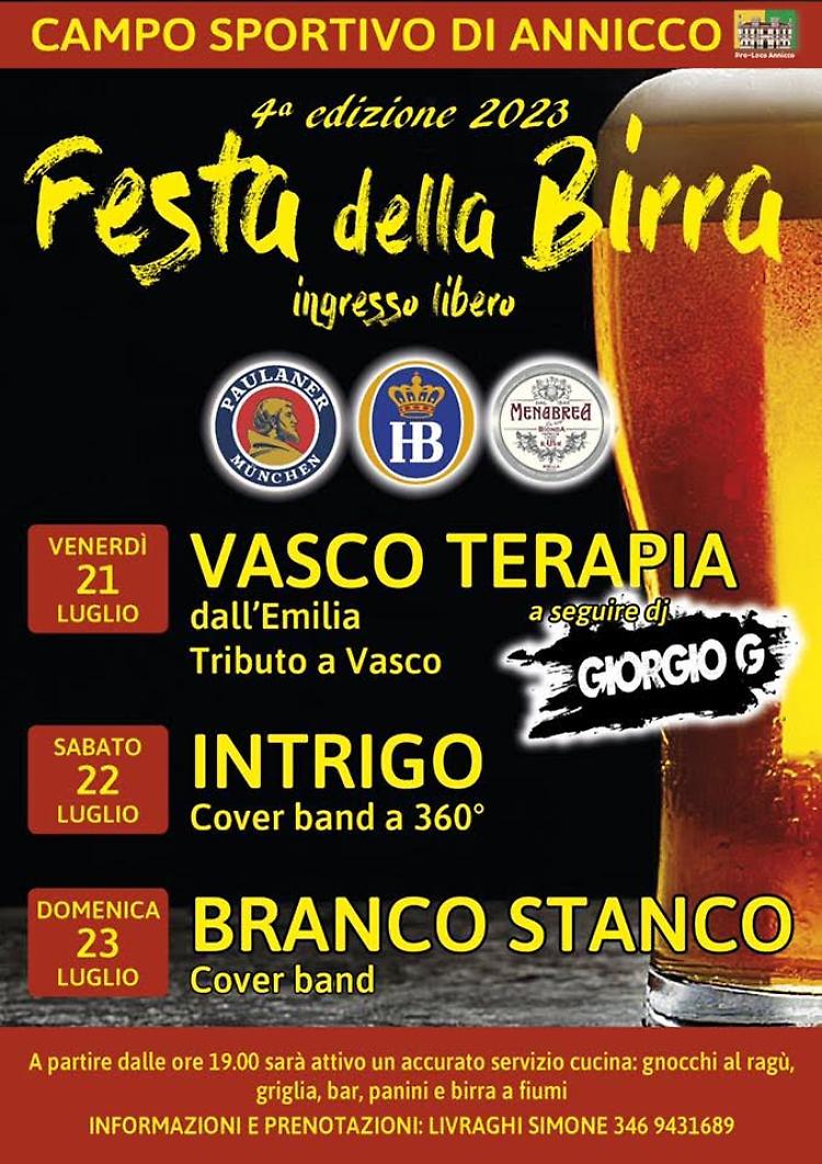 Quarta edizione 'Festa della Birra' di Annicco