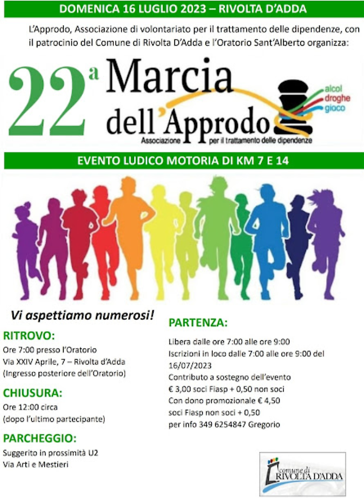 22a Marcia dell'Approdo