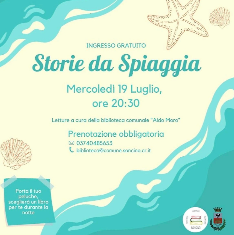 Letture animate in biblioteca a Soncino