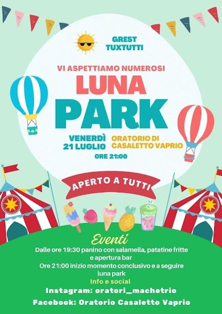 Luna Park in oratorio