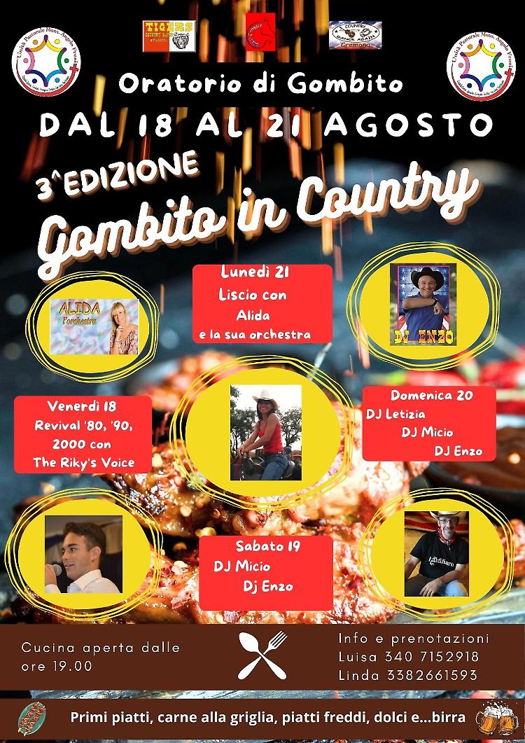 3a Edizione "Gombito in Country"