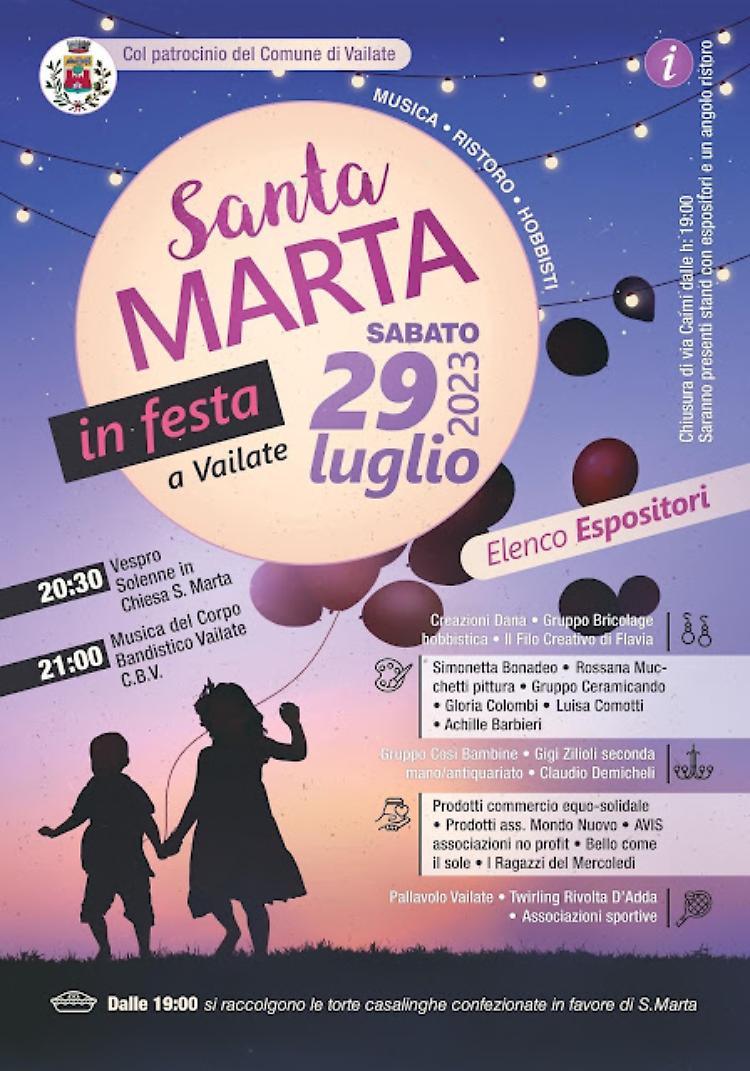 Santa Marta in festa a Vailate