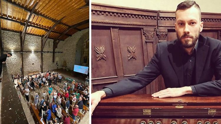 Il sospirese Alberto Pozzaglio fra i grandi dell'organo nei Paesi Basch
