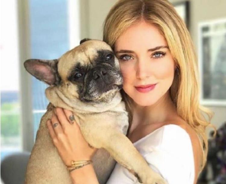 Il commosso addio a Matilda, 'il cane di Chiara Ferragni'