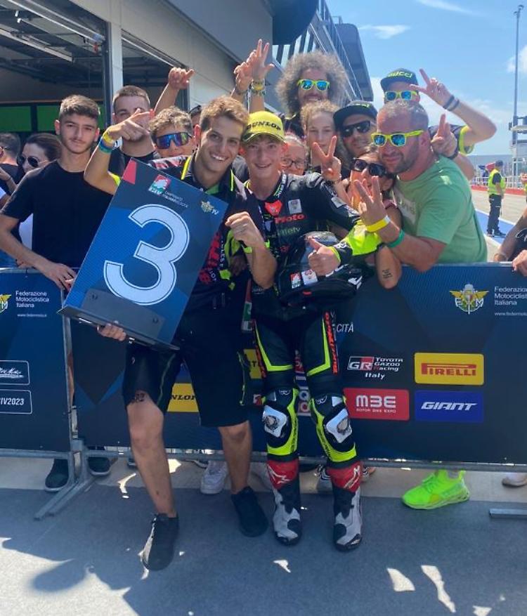 A Trescore sta nascendo una vera e propria stella del motociclismo 