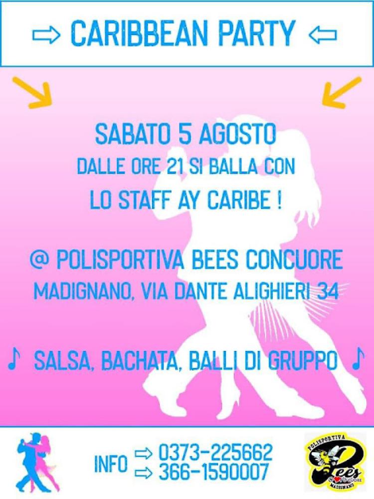 Tutti pronti a muoversi con il "Caribbean Party"!