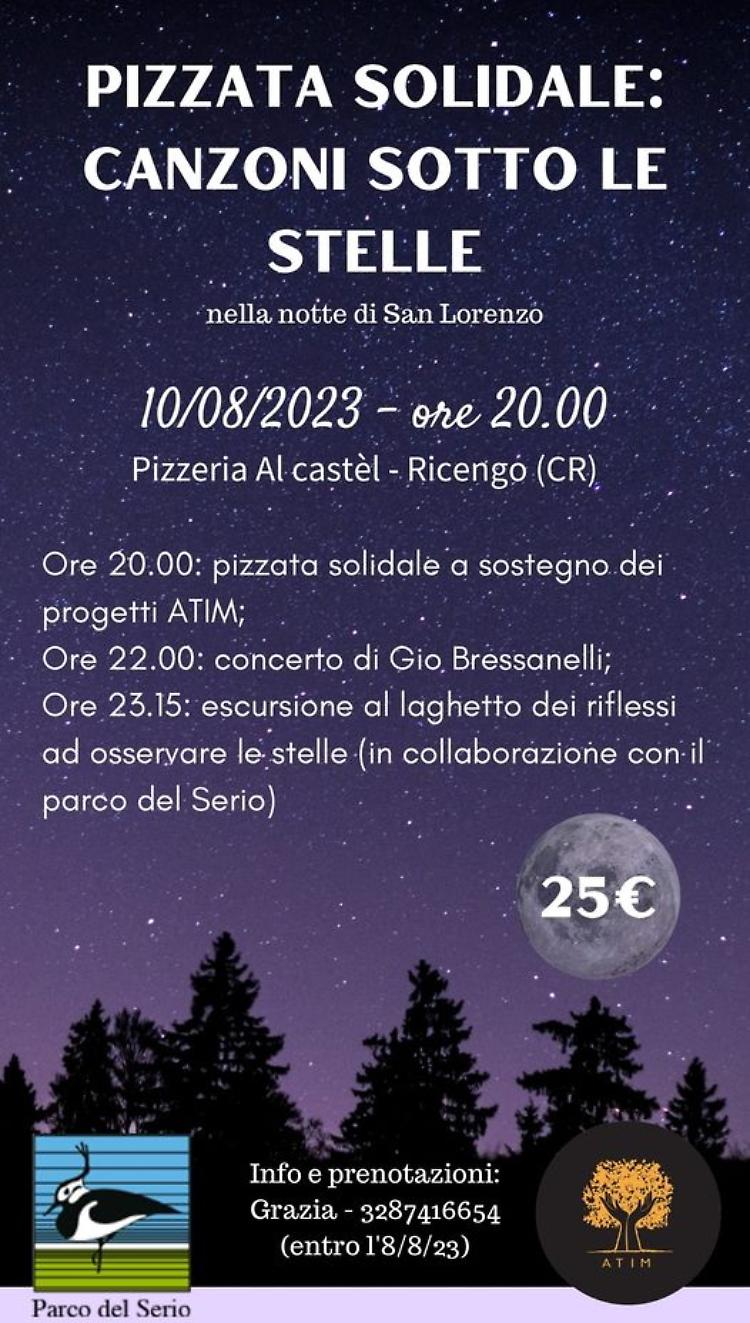 Pizzata solidale con l'associazione ATIM