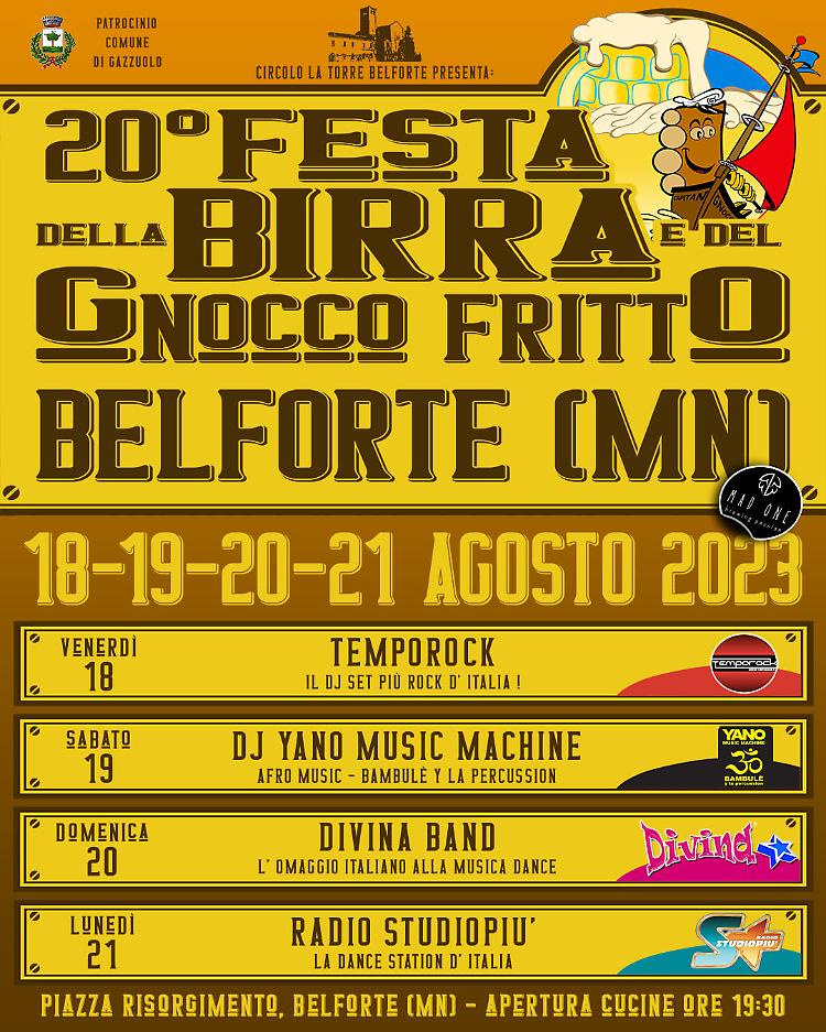 Festa della birra e dello gnocco fritto