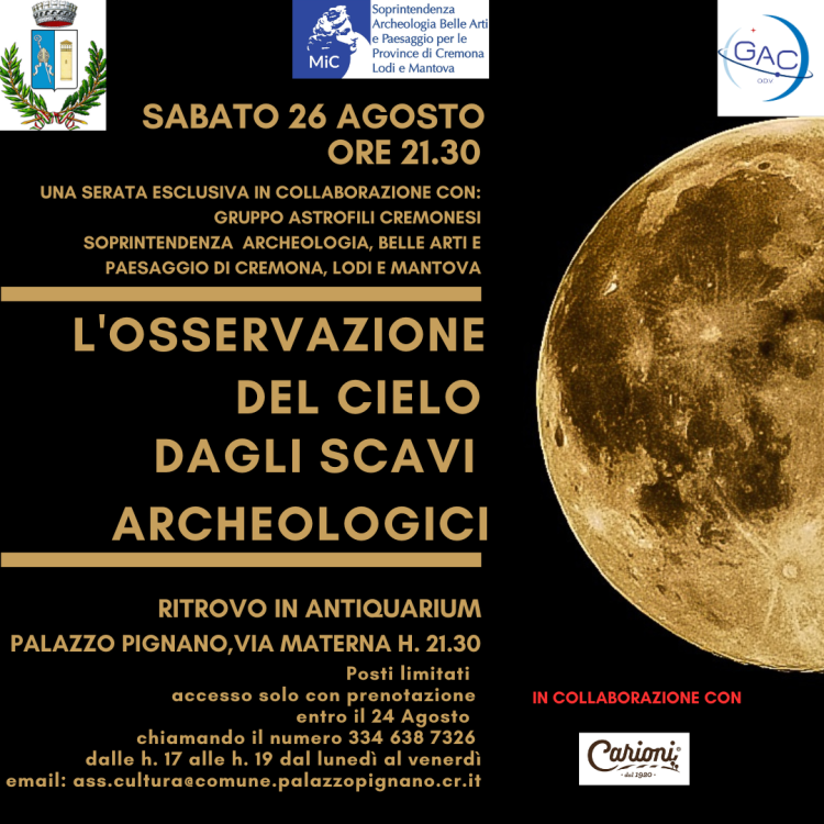 Una serata per osservare il cielo