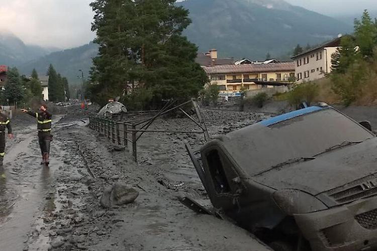 Bardonecchia sepolta dal fango, rintracciati i 5 dispersi 