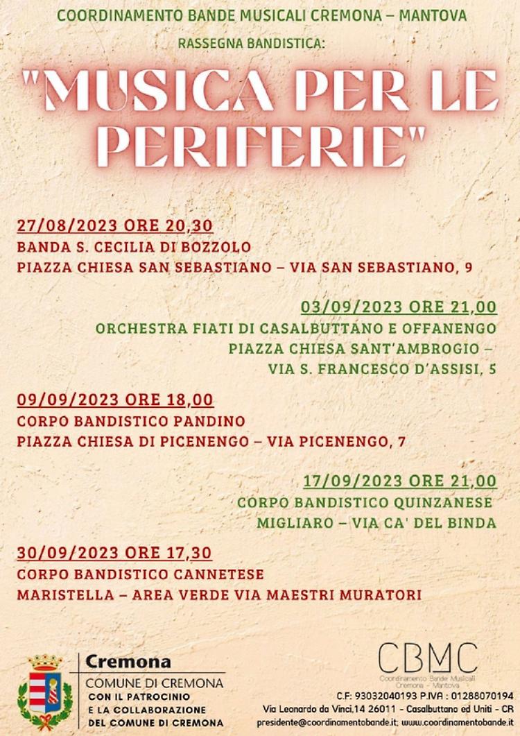 Concerto dell'Orchestra Fiati di Casalbuttano e Offanengo