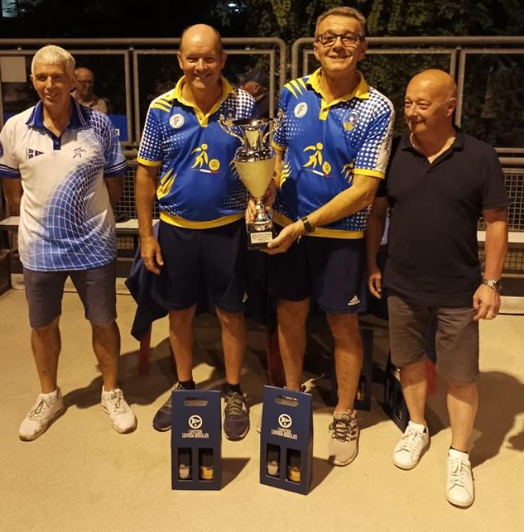 Bocce: Visconti e Caccialanza  dettano legge al Memorial Soci