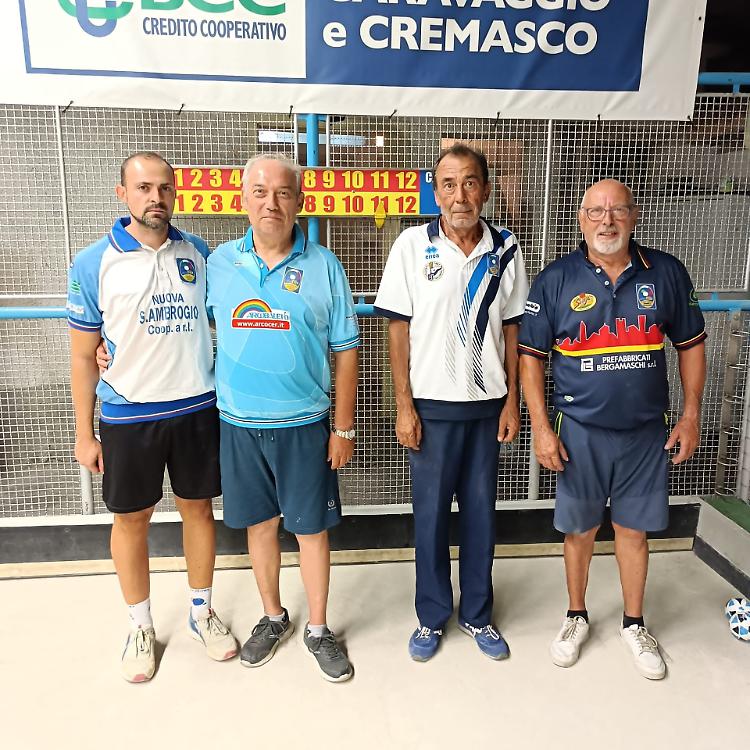Bocce: colpo grosso per Galli della Baldesio
