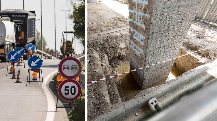 Tangenziale, spuntano giunti rotti: cantiere 'volante' e code