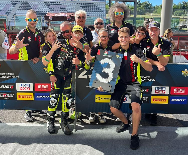 Motociclismo: il baby talento  Borrelli come Bagnaia al Mugello