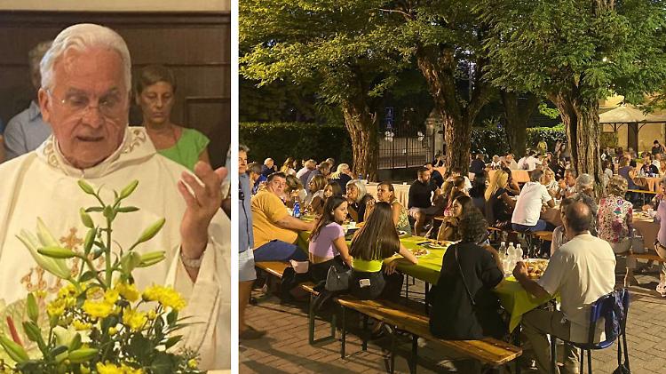 Grande festa a Cavatigozzi, il «grazie» a don Franco