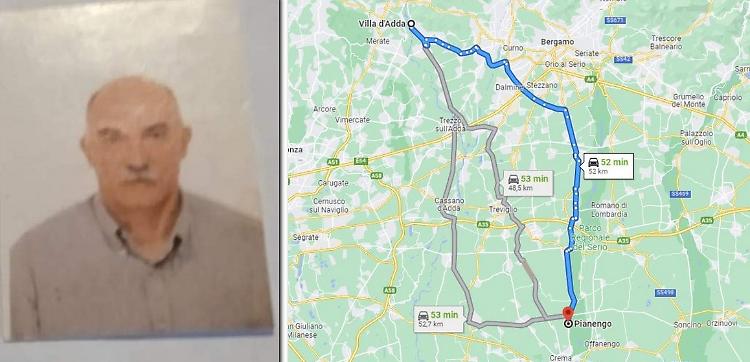 Ritrovato nella notte il pensionato scomparso ieri da casa: sta bene