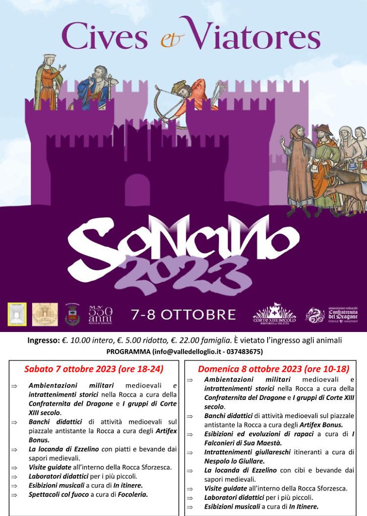 “Castrum Soncini, Cives et Viatores”, XX Rievocazione storica