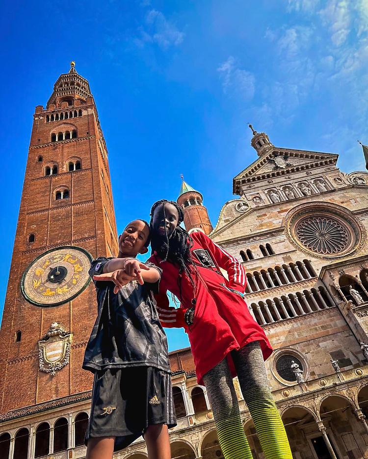 Nicolò Govoni nella sua Cremona: "Qui con me Doris e Mohammed"