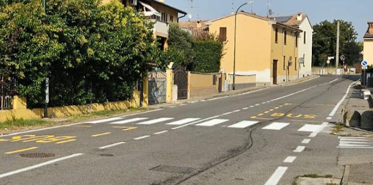Le strisce pedonali compaiono finalmente al Battaglione