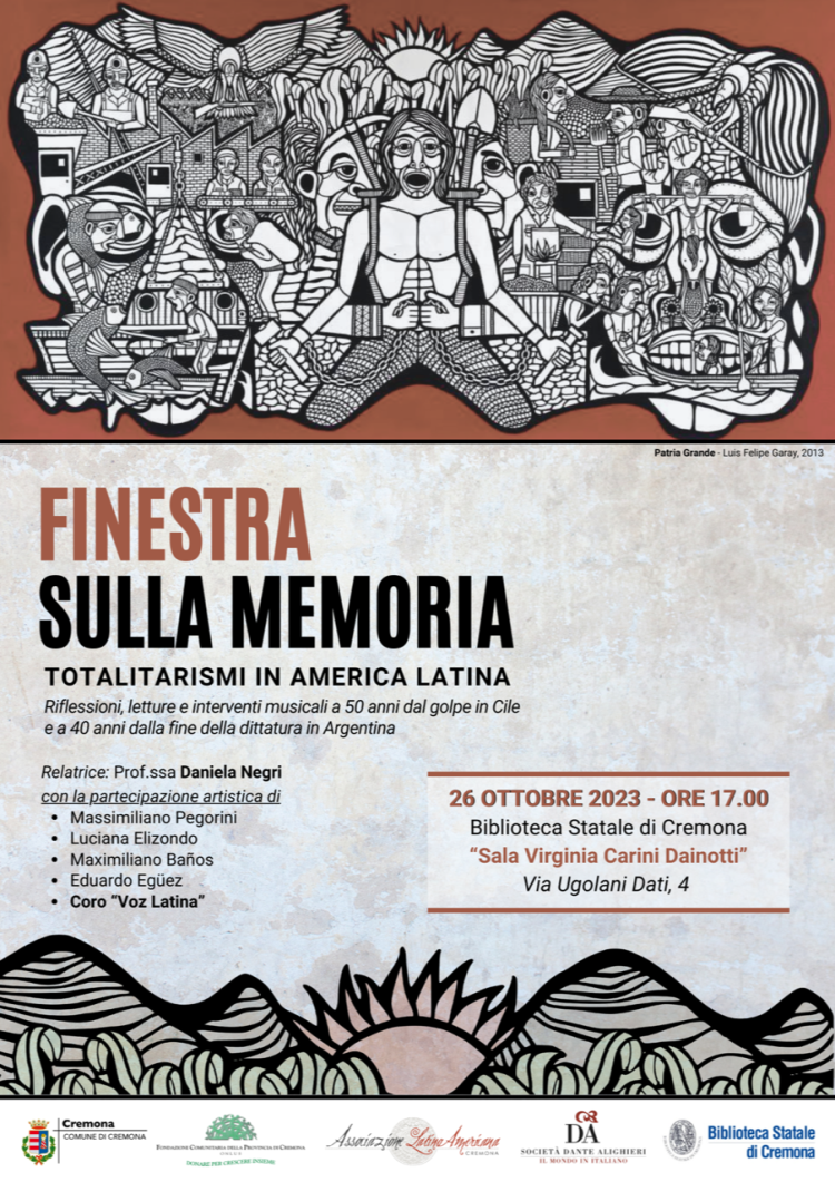 Finestra sulla memoria. Totalitarismi in America Latina