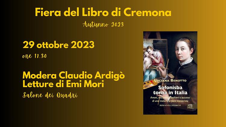 Presentazione del libro "Sofonisba torna in Italia"