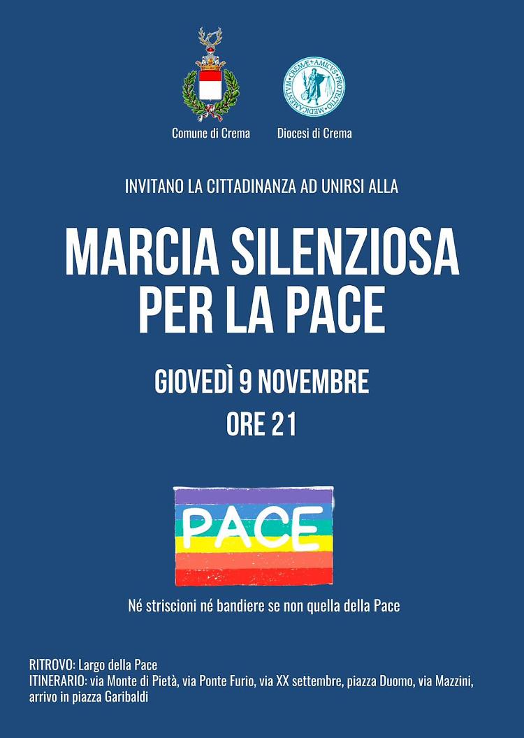 Marcia silenziosa per la pace